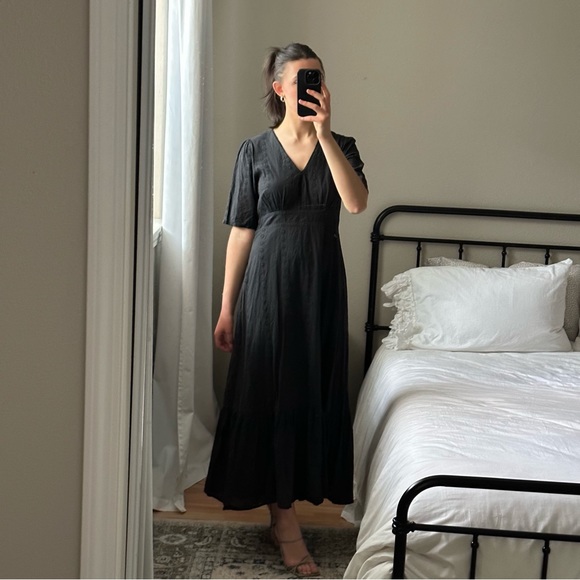 Anthropologie Dresses & Skirts - Anthropologie Porridge black eyelet dress